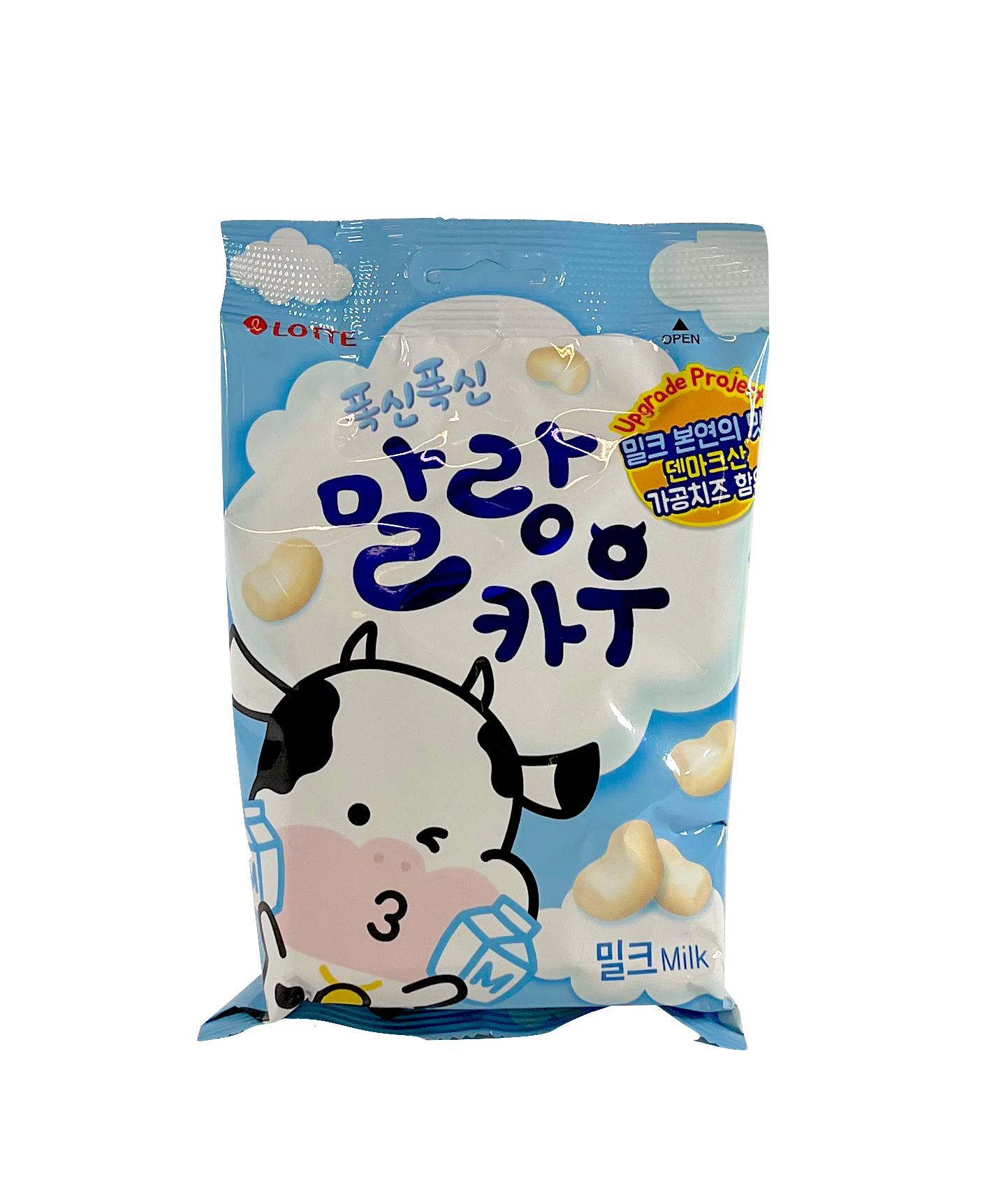 Godis Mjölk Smak 79g Lotte Korean