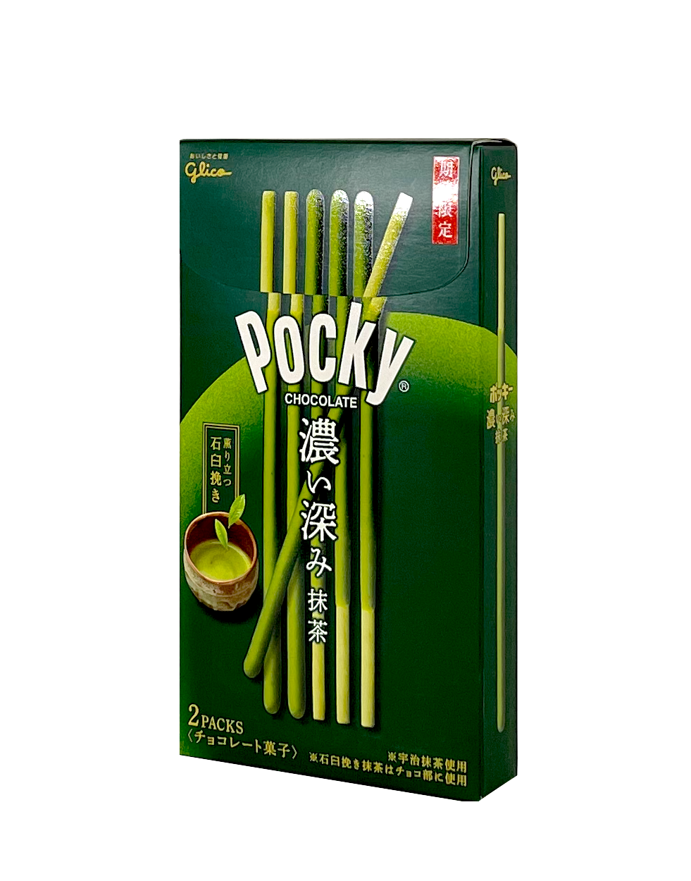 Pocky 抹茶风味 61.6g 日本