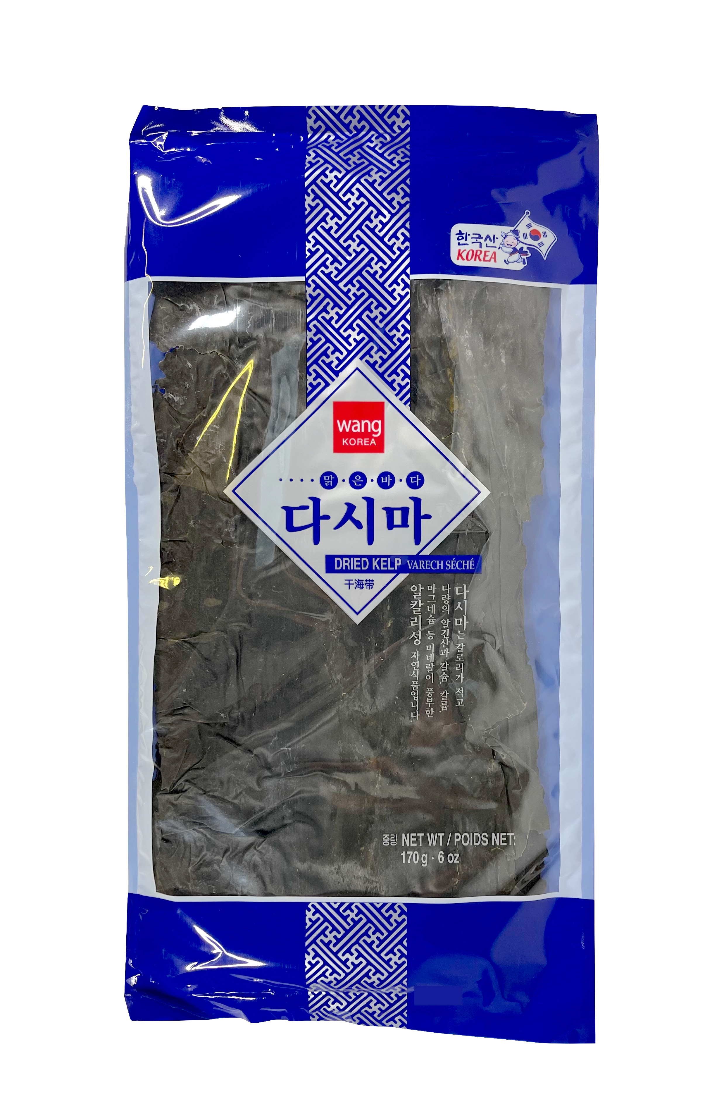 Torkade Kelp (Dashima) 170g GHDP Wang Korean