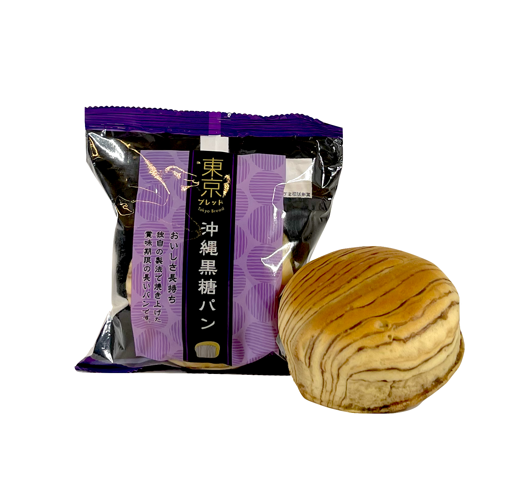 Bröd Okinawa Brunt Socker 70g Tokyo Japan