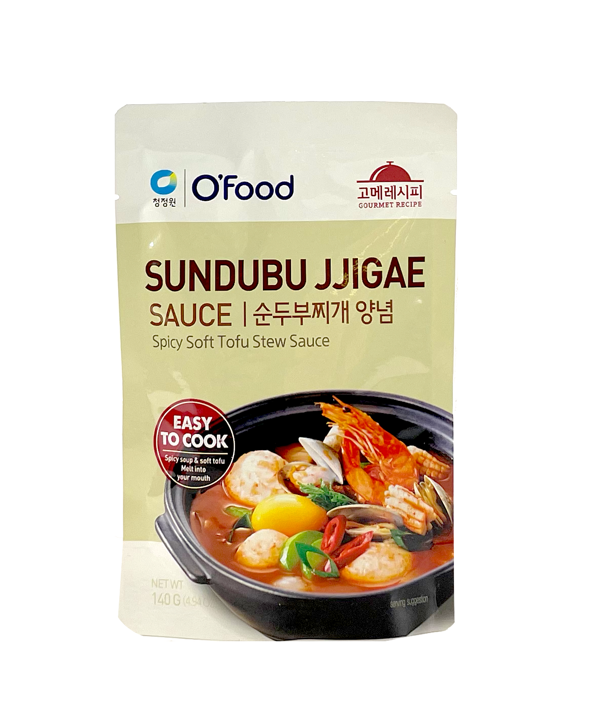 Sundubu Jjigae Sås, Koncentrerad 140g CJW Korean