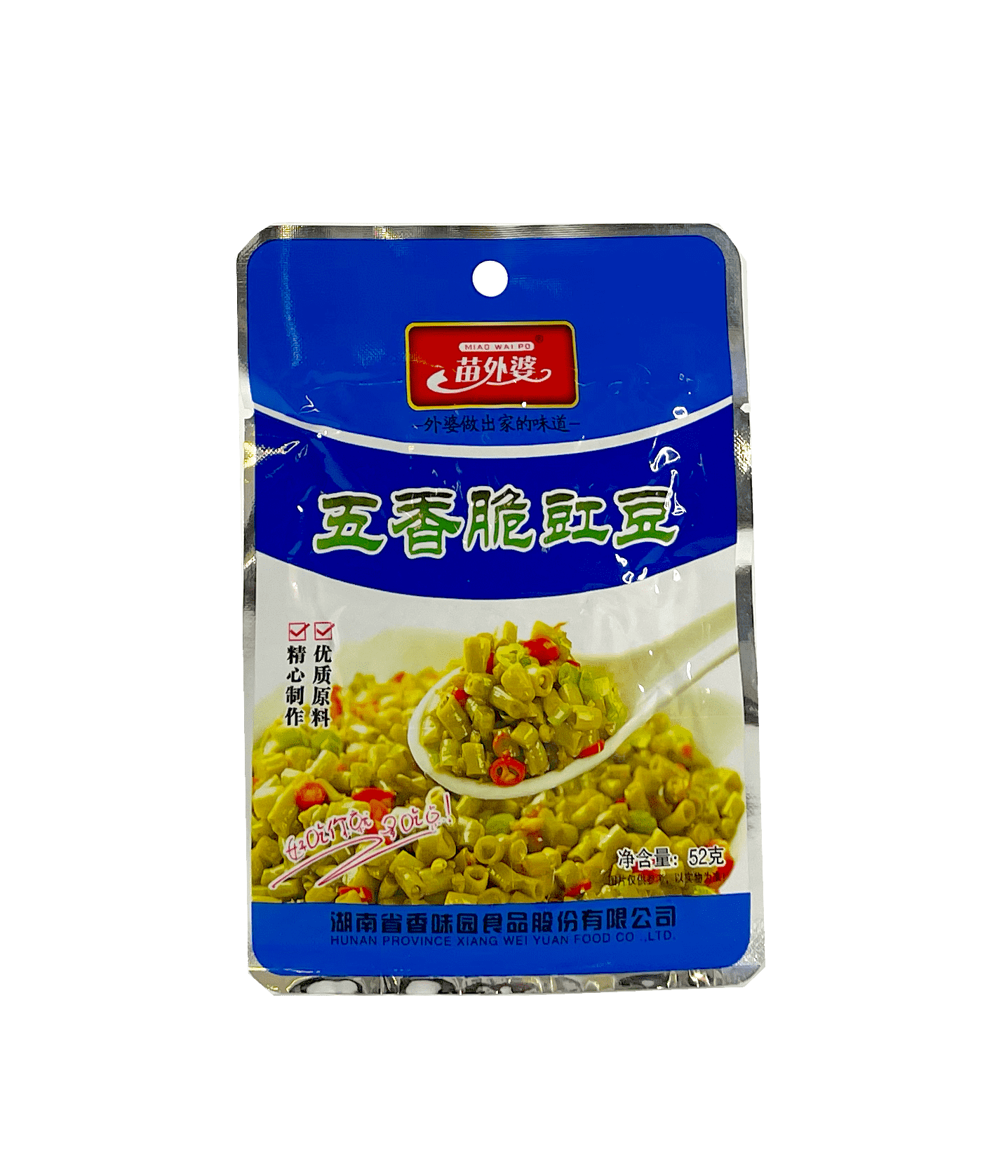五香脆豇豆 52g 苗外婆 中国