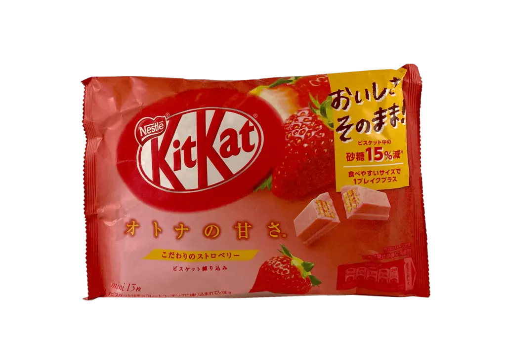 KitKat Strawberry Flavour 124.3g Japan