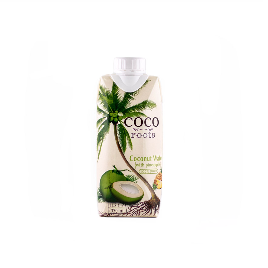 Coconut Water Pineapple 330ml Coco Roots Thailand