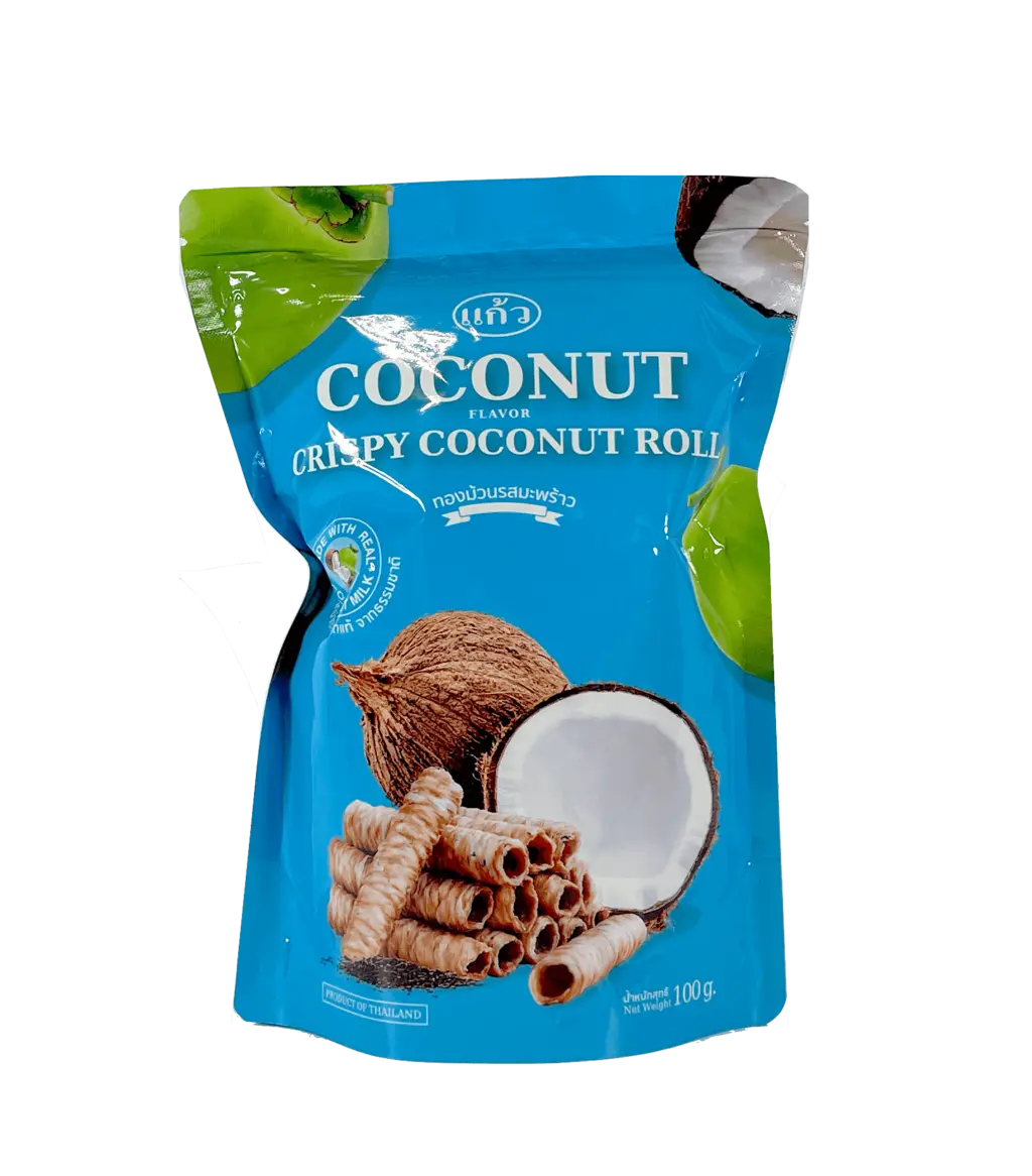 脆皮卷 椰子风味 100g Kaew 泰国