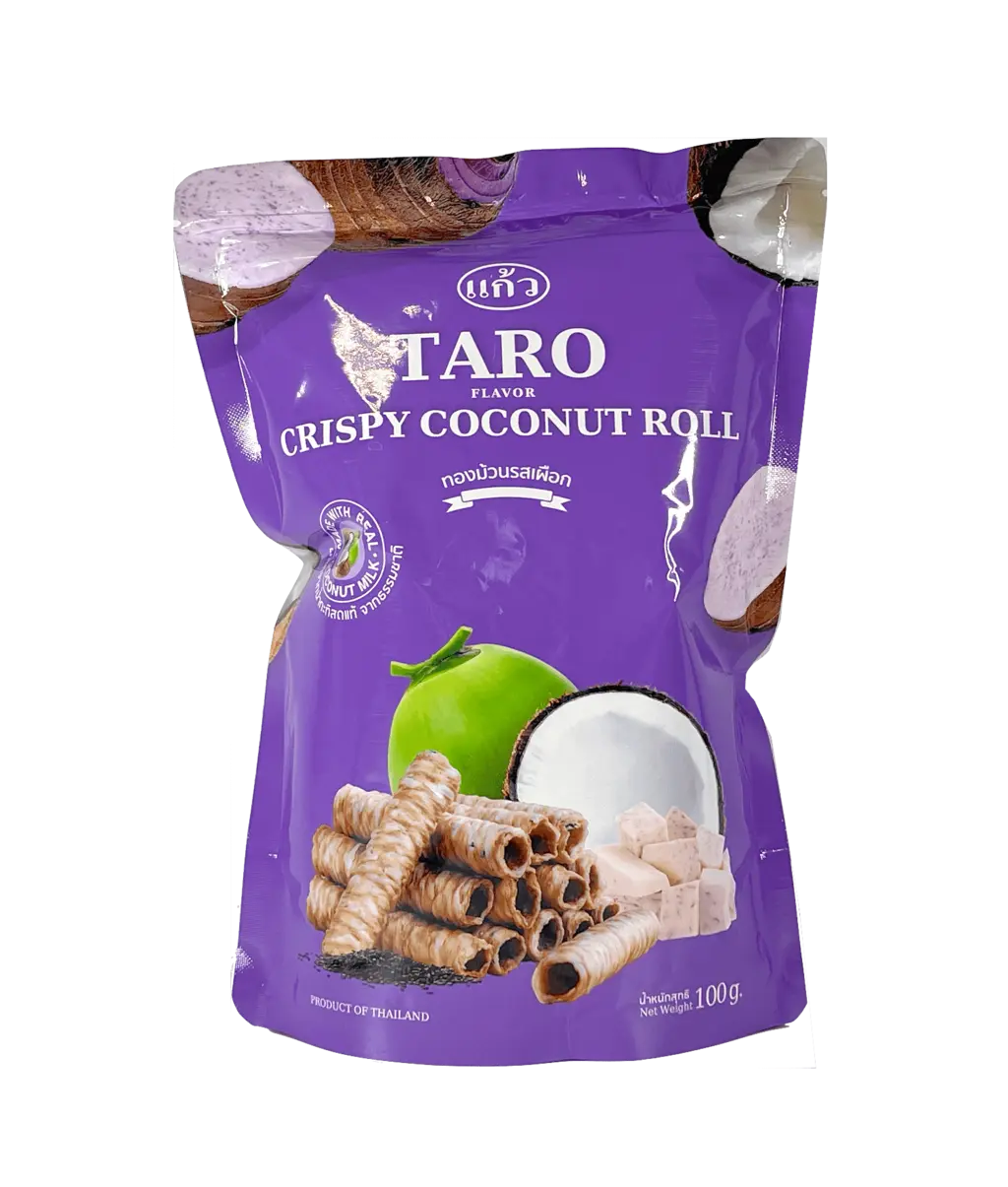 脆皮卷 芋头风味 100g Kaew 泰国