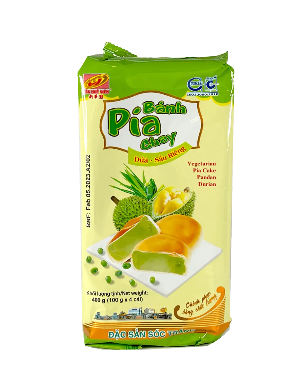 斑兰/榴莲餅  冷冻 400g 新华园 越南