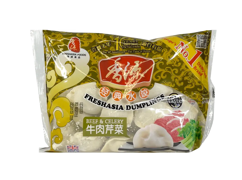 Dumpling Beef/Celery Frozen 400g - Freshasia UK