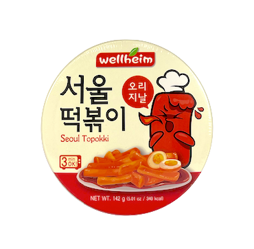 速食 年糕 Seoul Topokki 香辣味 142g Wellheim 韩国