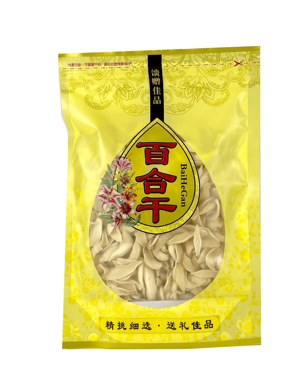 Herb Lily Onion Dried 150g - Bai He Gan China