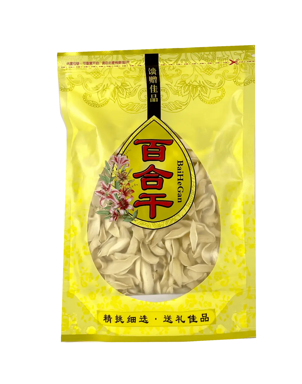 Herb Lily Onion Dried 150g - Bai He Gan China