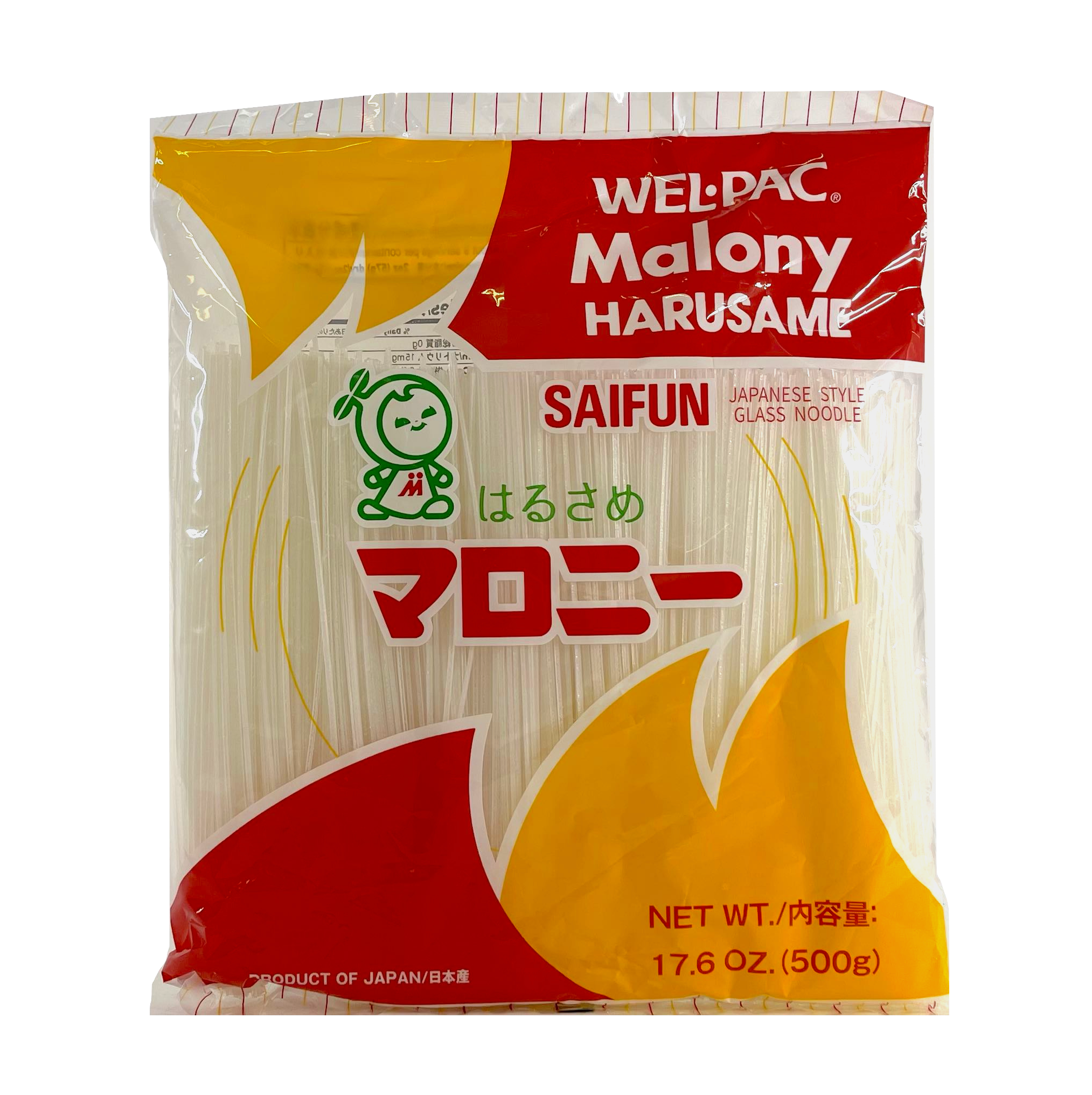 Glass noodles 500g Malony Harusame Japan