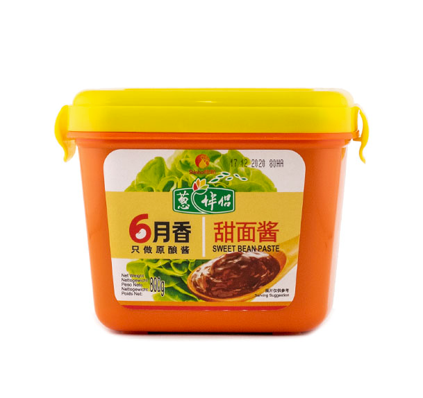 Sojabönspasta Söt 800g Juni Cong Ban Lv Shinho Kina