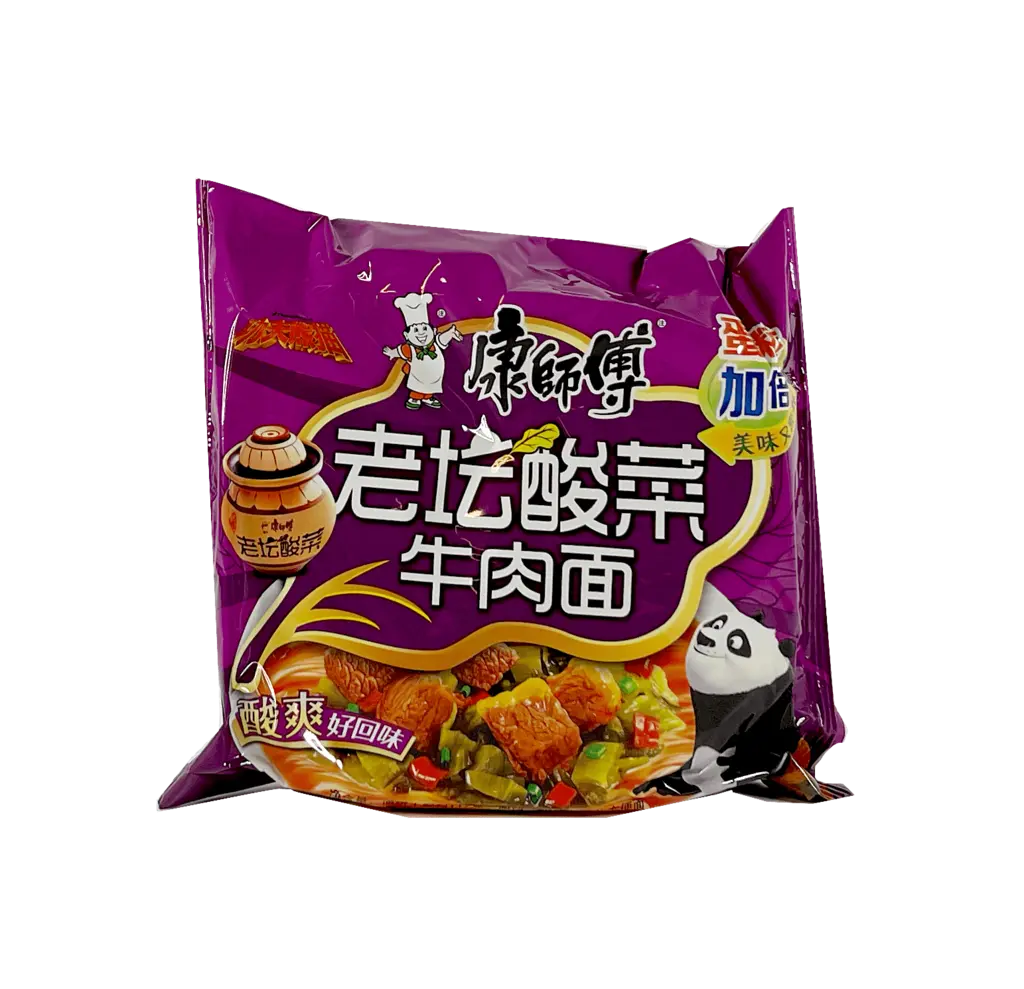 Instant Noodles Beef/Pickled Vegetables Flavor 117g KSF China