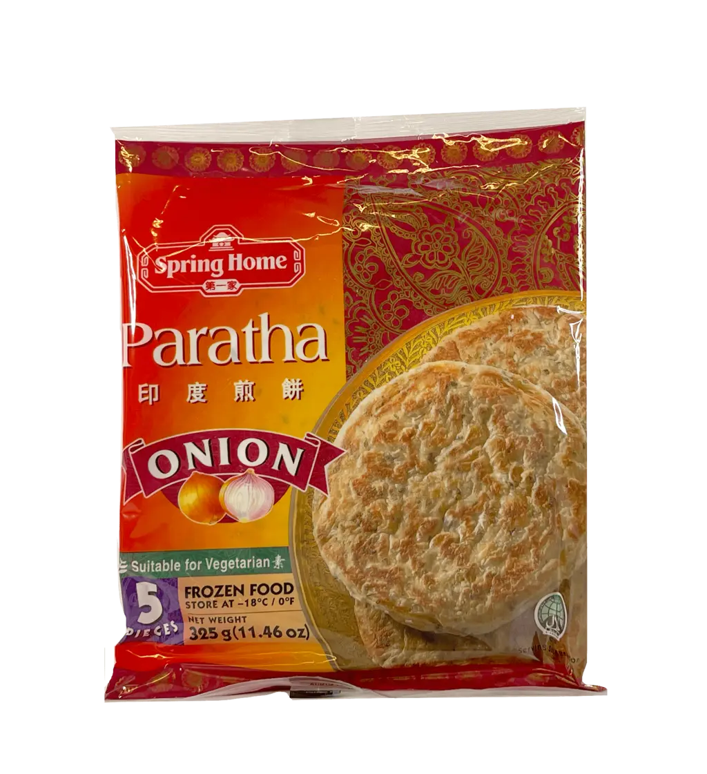 Roti Paratha Pancake Med Lök Smak Frozen 320g Spring Home Singapore