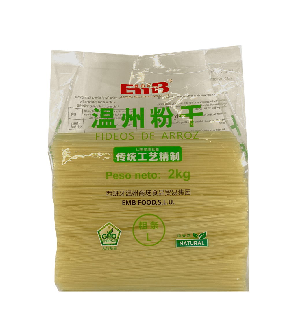 Risnudlar Wenzhou 2kg/påse
