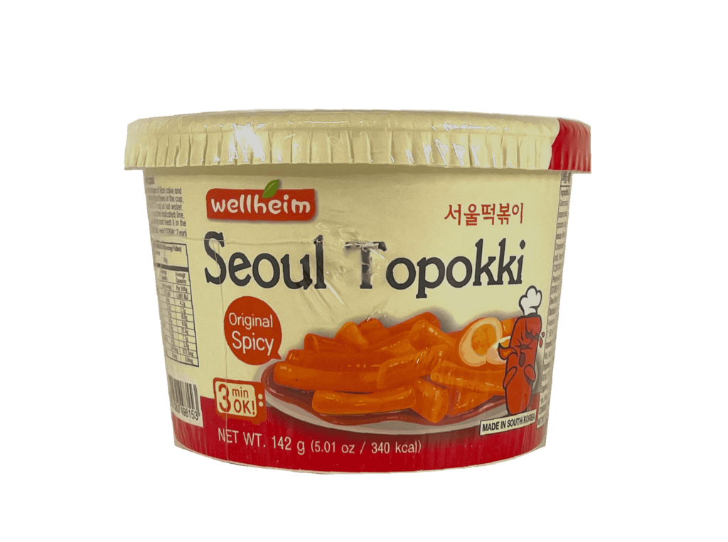 Snabbriskakor Seoul Topokki Spicy Smak 142g Wellheim Korean