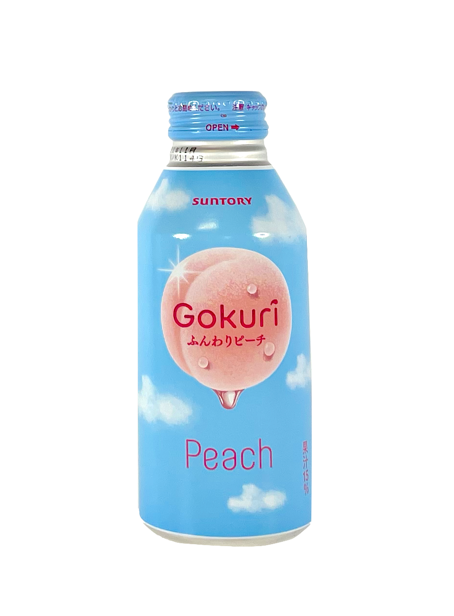 Juice Persika Fruits 400ml Suntory Gokuri Japan