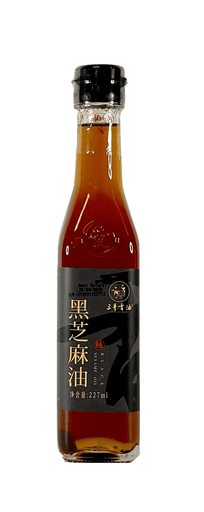 Sesame Oil Black Pure 227ml Sanfeng China
