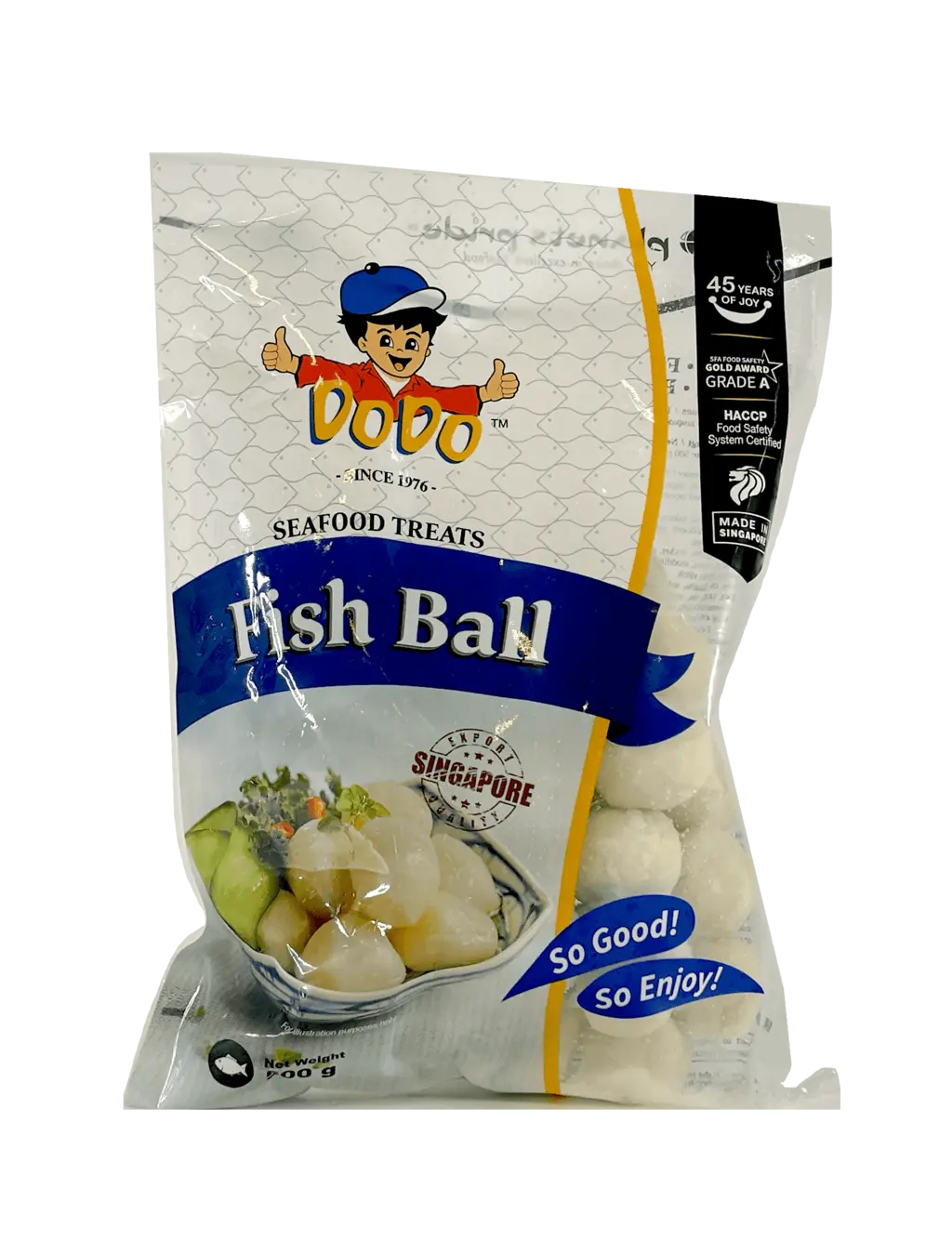 Fishballs Frozen 500g Dodo Singapore