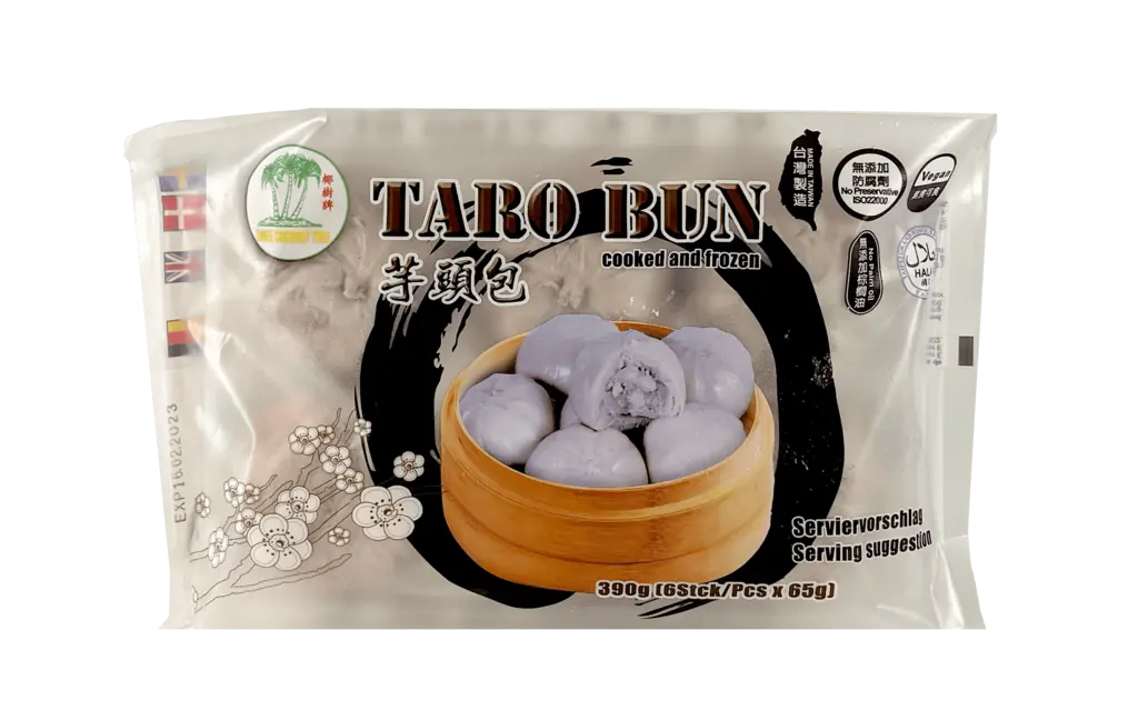 Steamed Bread With Taropasta Frozen 390g TCT Taiwan