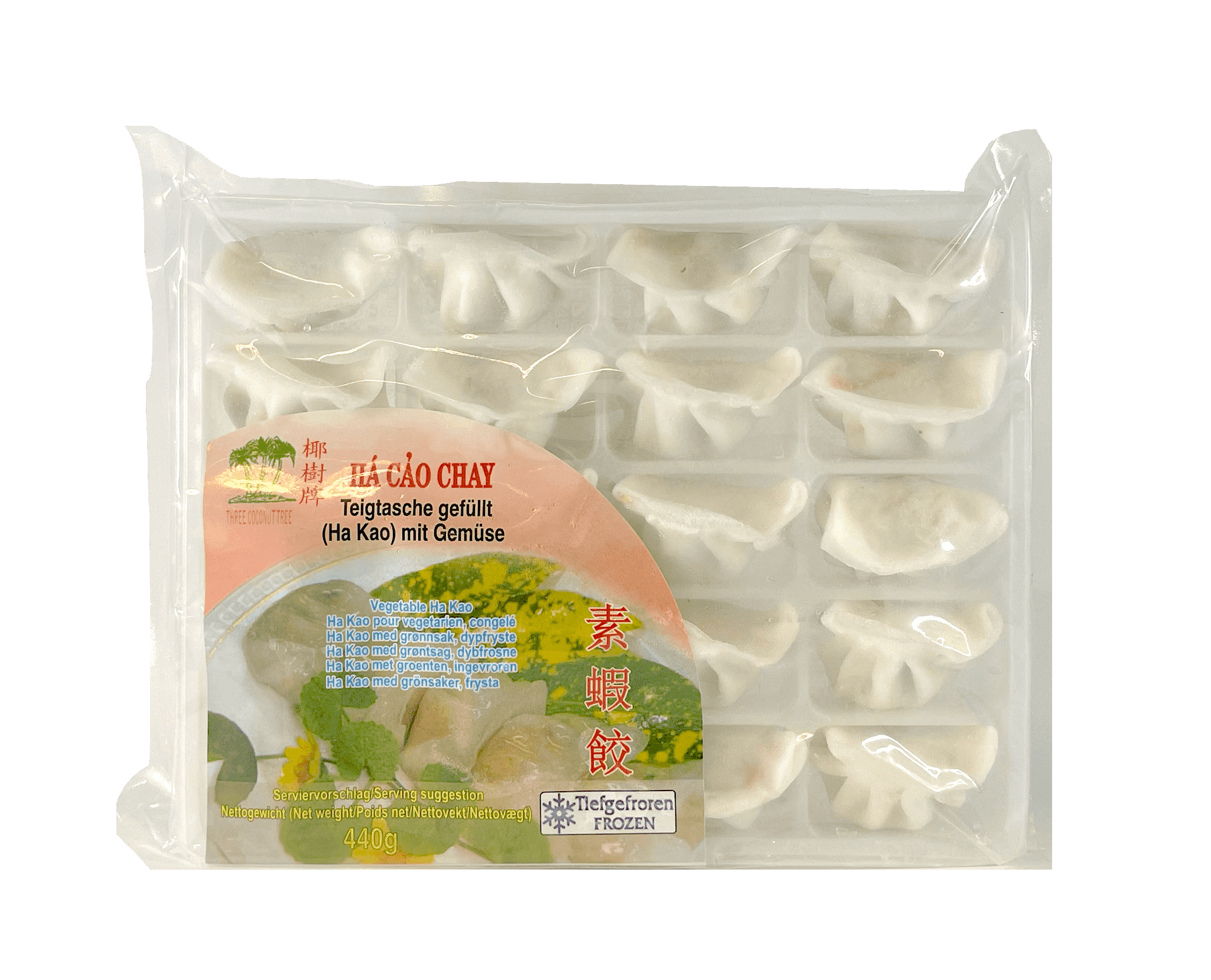 Vegansk Dumpling Fryst 440g Su Ha Kao TCT Vietnam