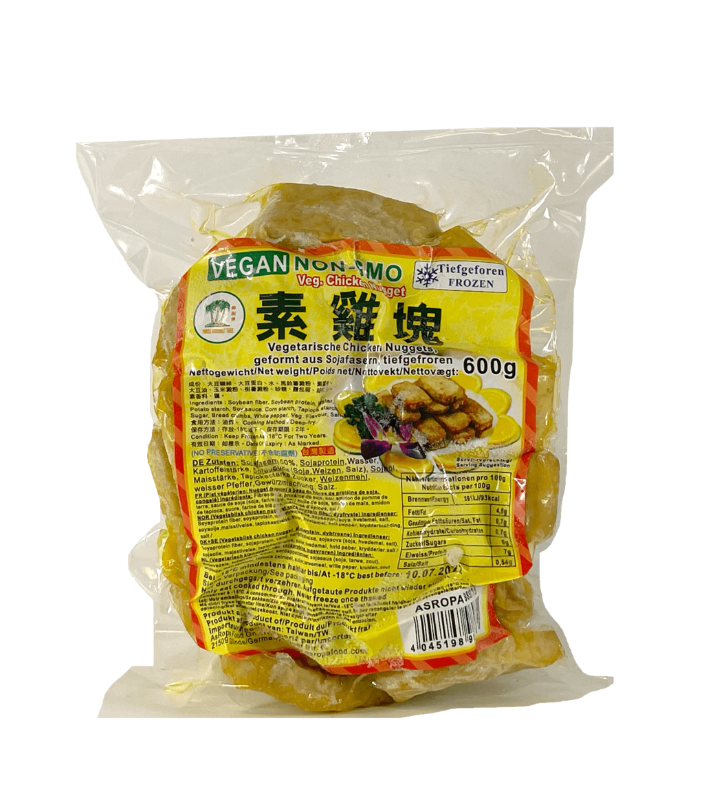 Vegansk Nuggets Fryst 600g TCT Taiwan
