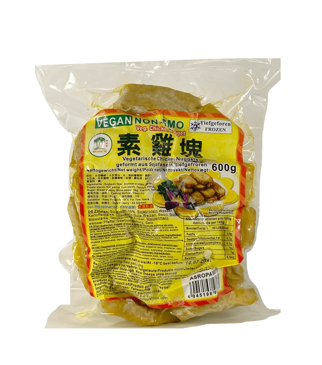 Vegan Nuggets Frozen 600g TCT Taiwan