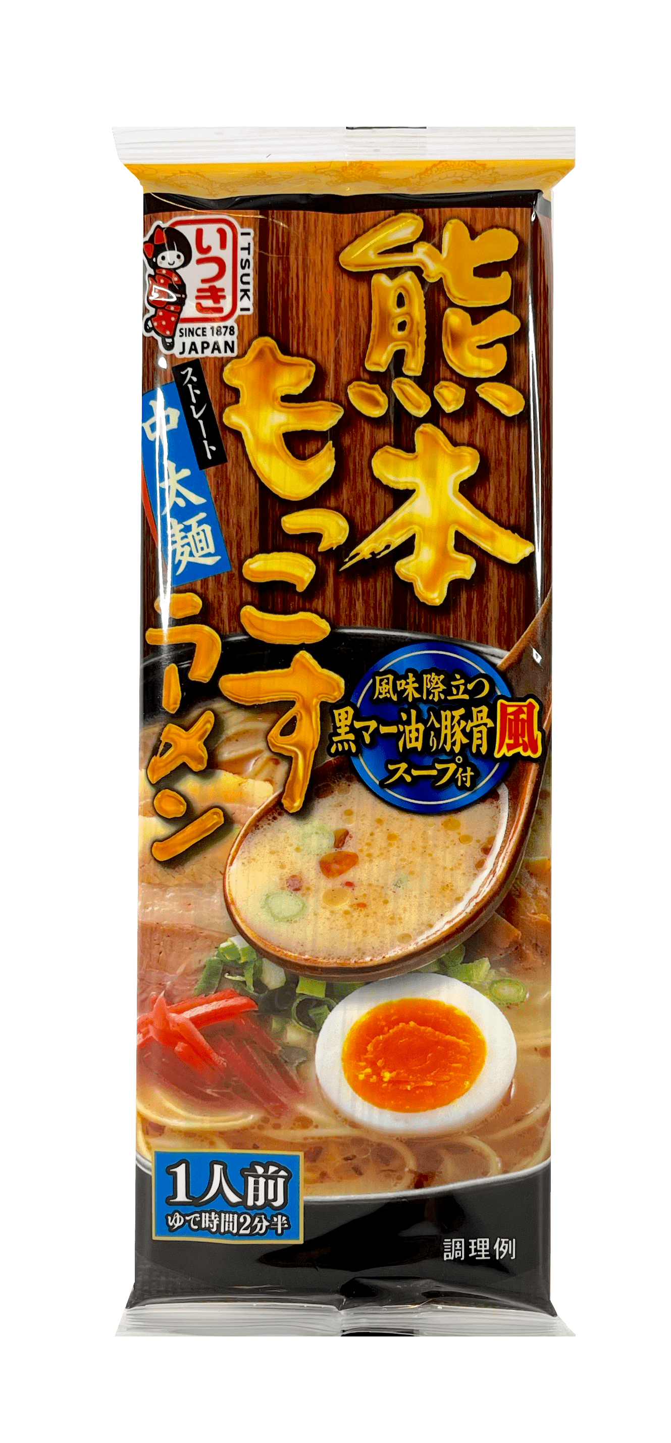 Instant Noodles Ramen Itsuki Kurume Hotomeki XB 105g Japan
