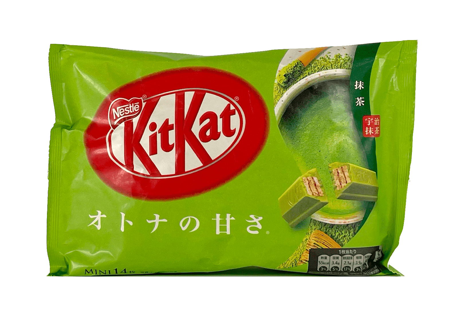 KitKat Matcha Mindre Socker 135.8g Japan