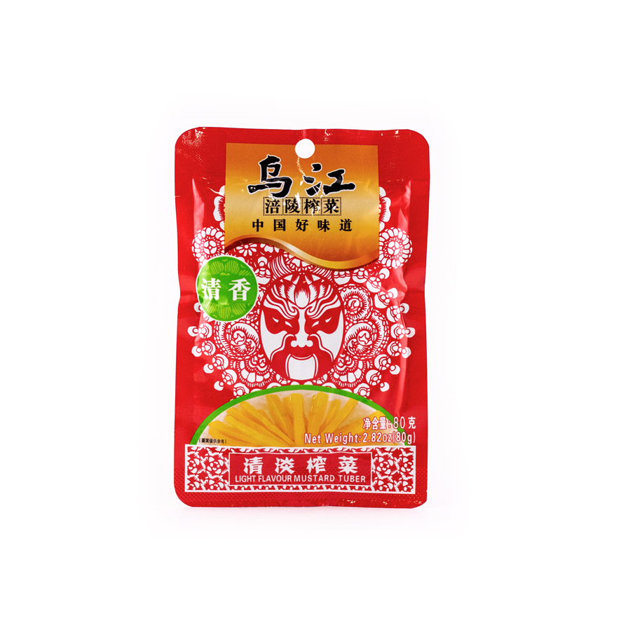 榨菜 清香风味 80g 乌江 中国