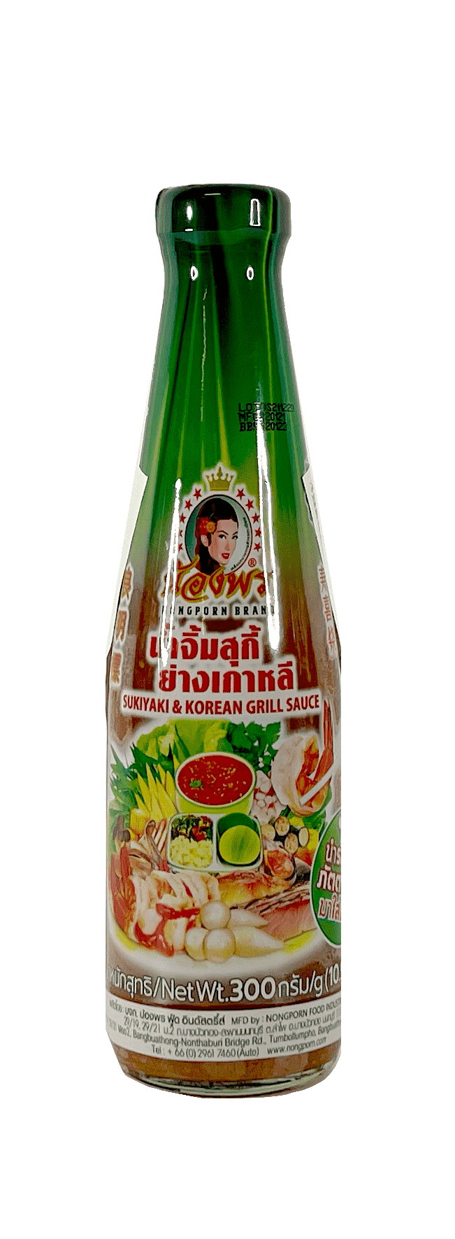 Sukiyaki/Korea Grillsås 300g Nongporn Thailand