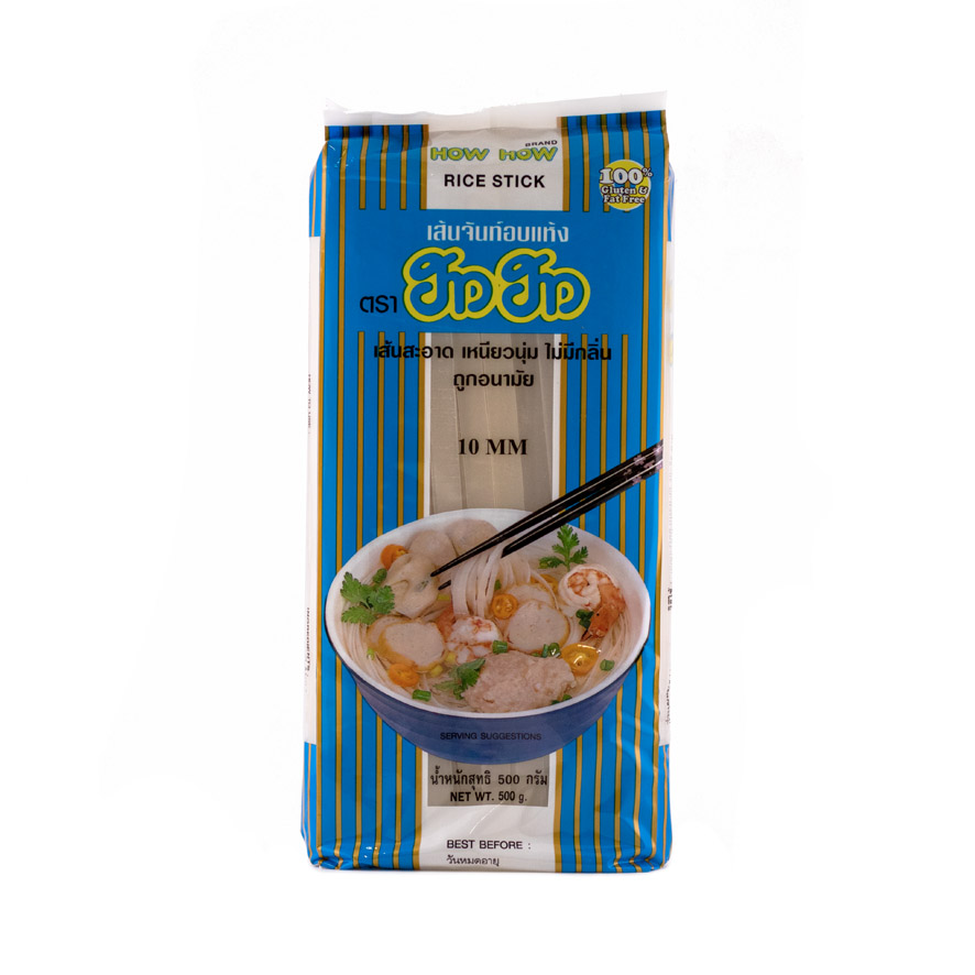 Rice Noodles 10mm 500g HowHow