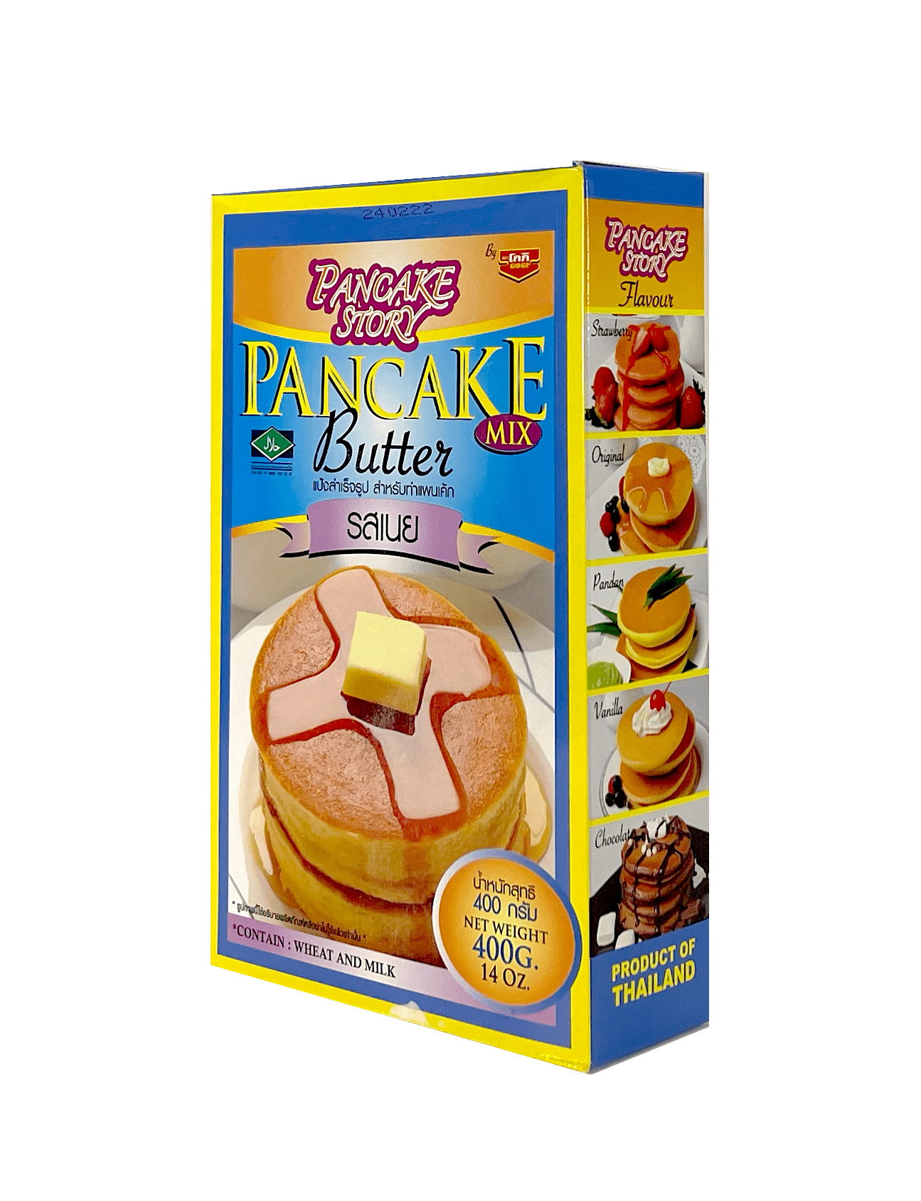 Pannkaka Mjöl Mix Butter 400g Gogi Thailand