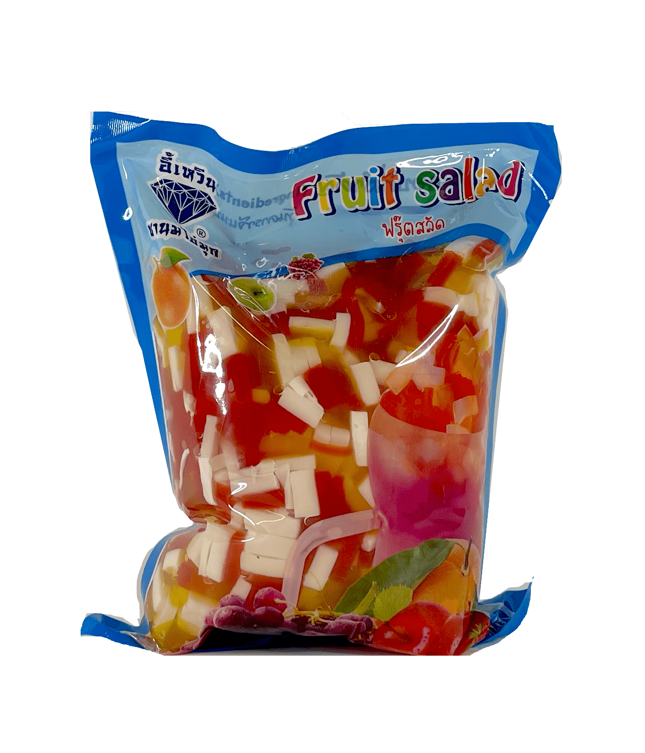 Fruktsallad Jelly 1kg Ewern Thailand