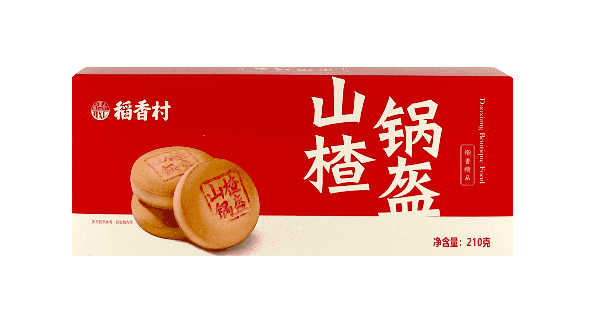 Cookies Guokui Hawthorn 210g Dao Xiang Cun Kina