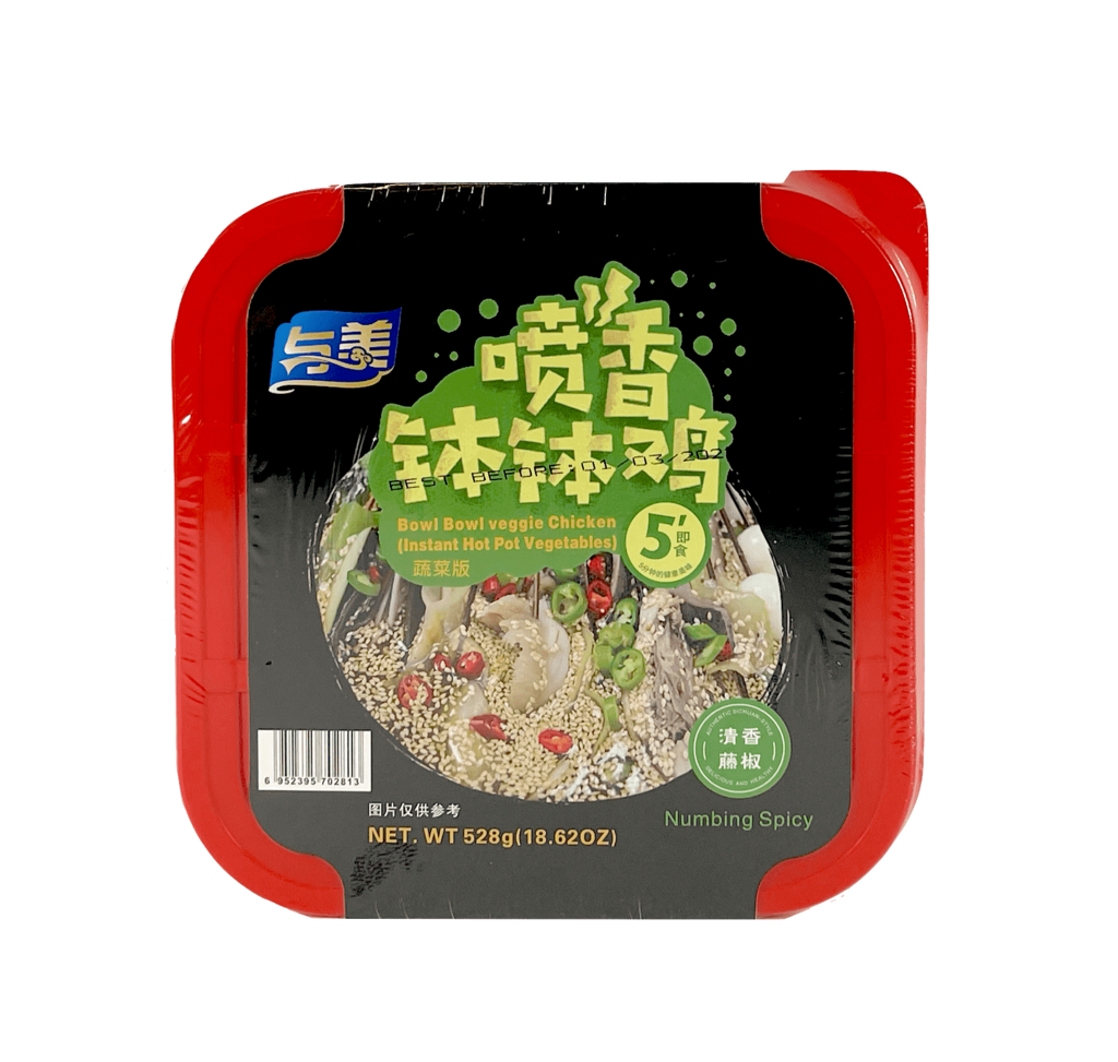 喷香砵砵鸡 清香藤椒 528g 与美 中国