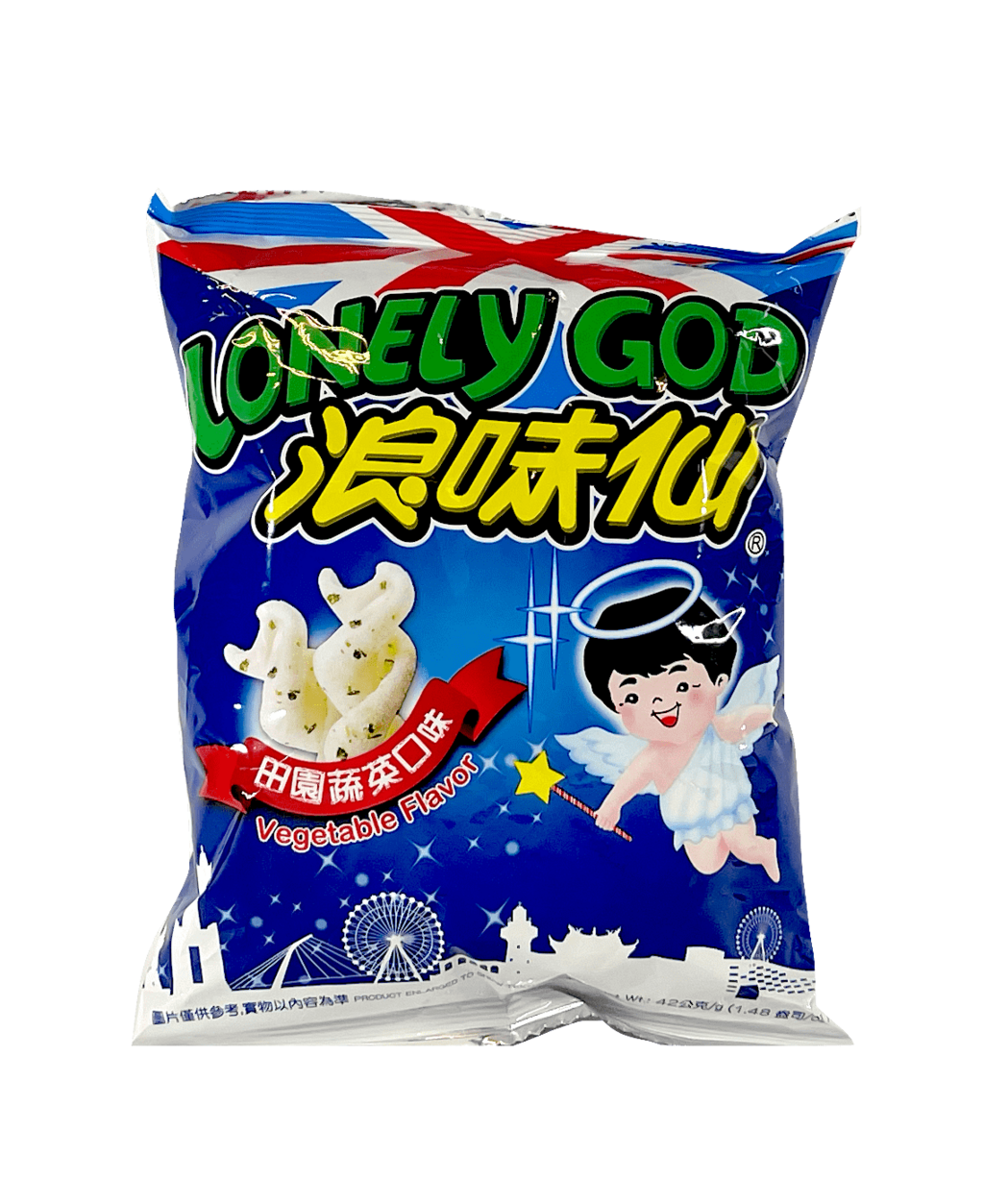 Snacks Med Grönsaker Smak 42g Lonely God Want Want Taiwan