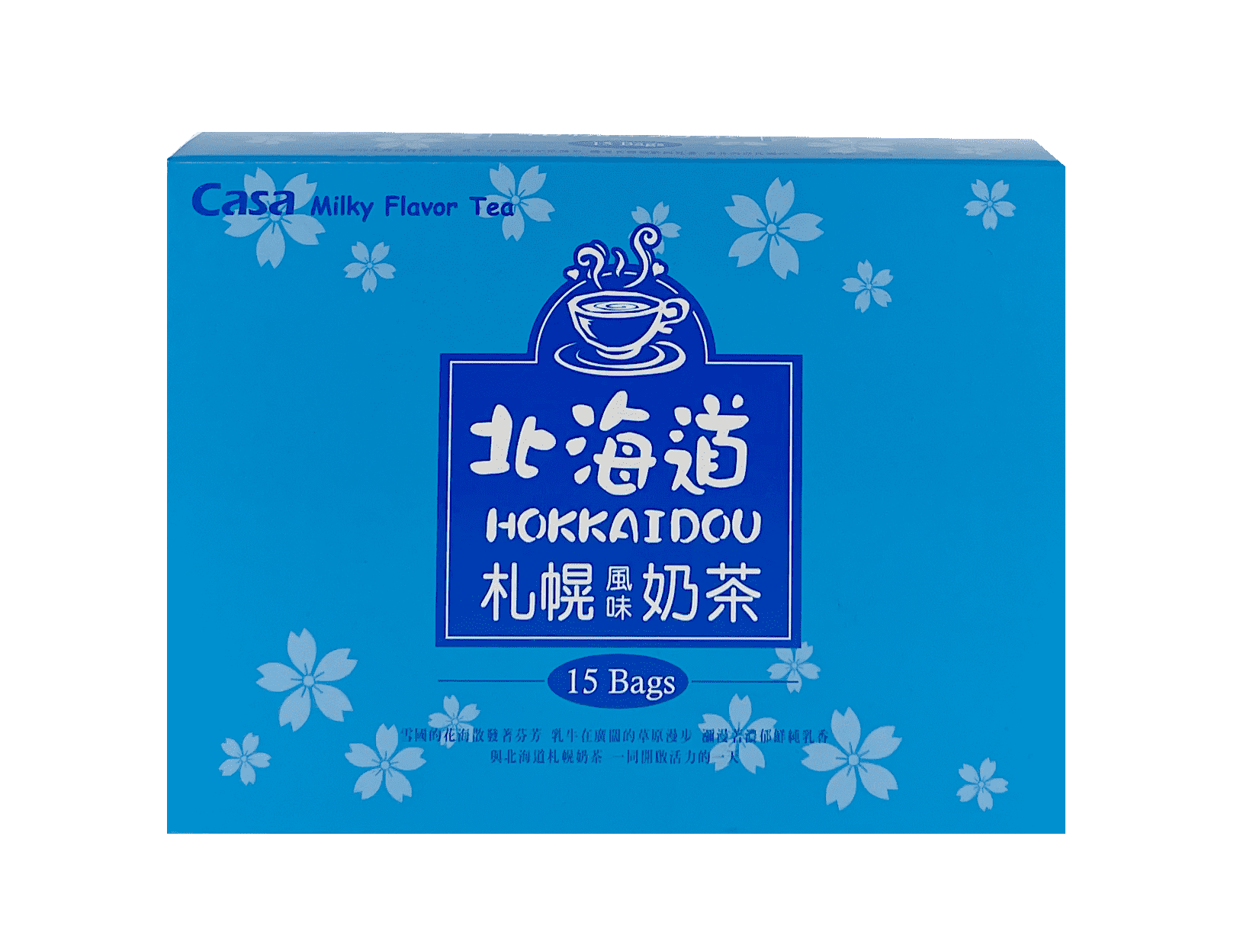 Milky Tea 15x25g/Pack Hokkaidou Sapporo Casa Taiwan