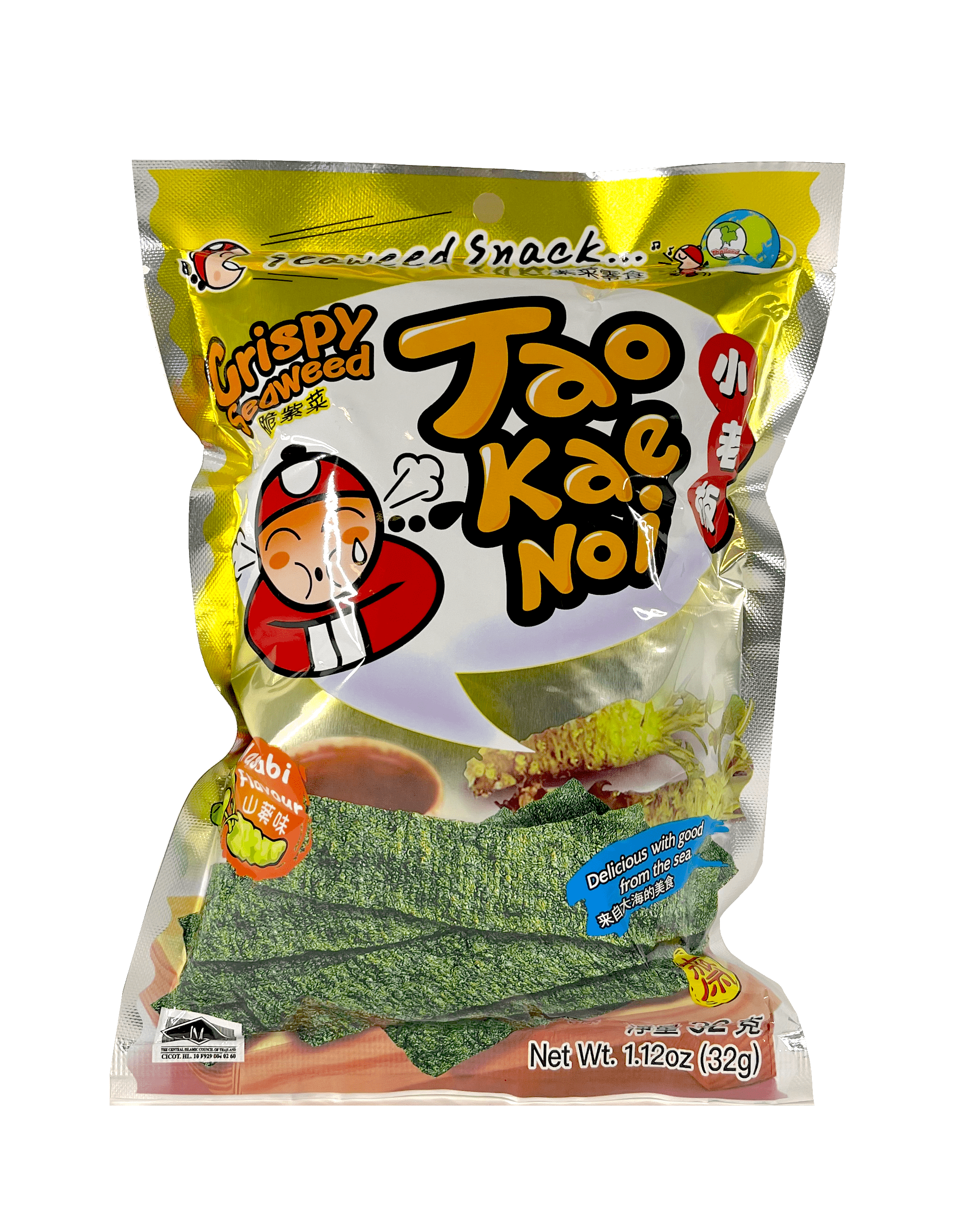 脆紫菜 芥末风味 32g 小老板 泰国