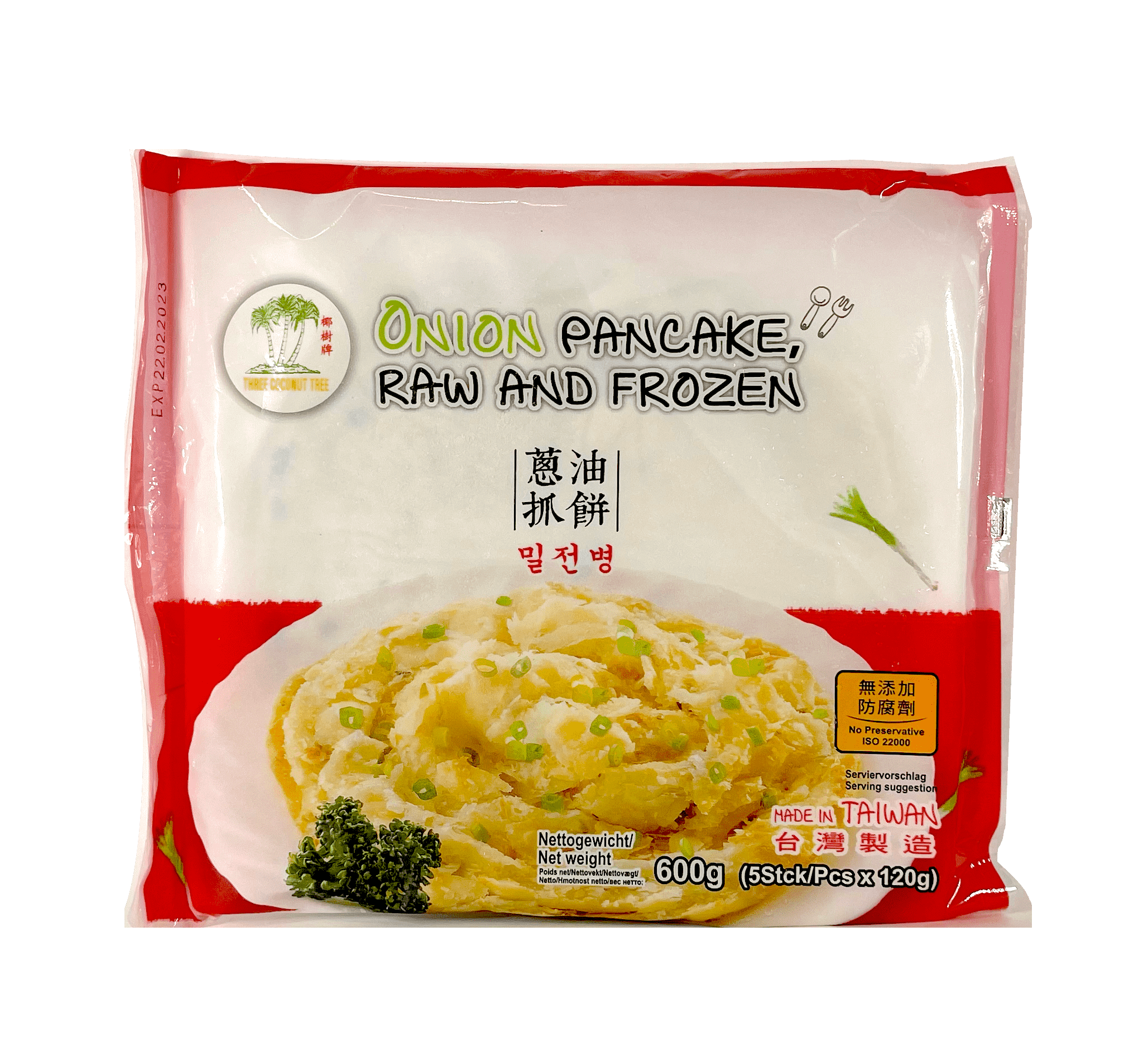Chinese Pancake With Chives 600g TCT Taiwan