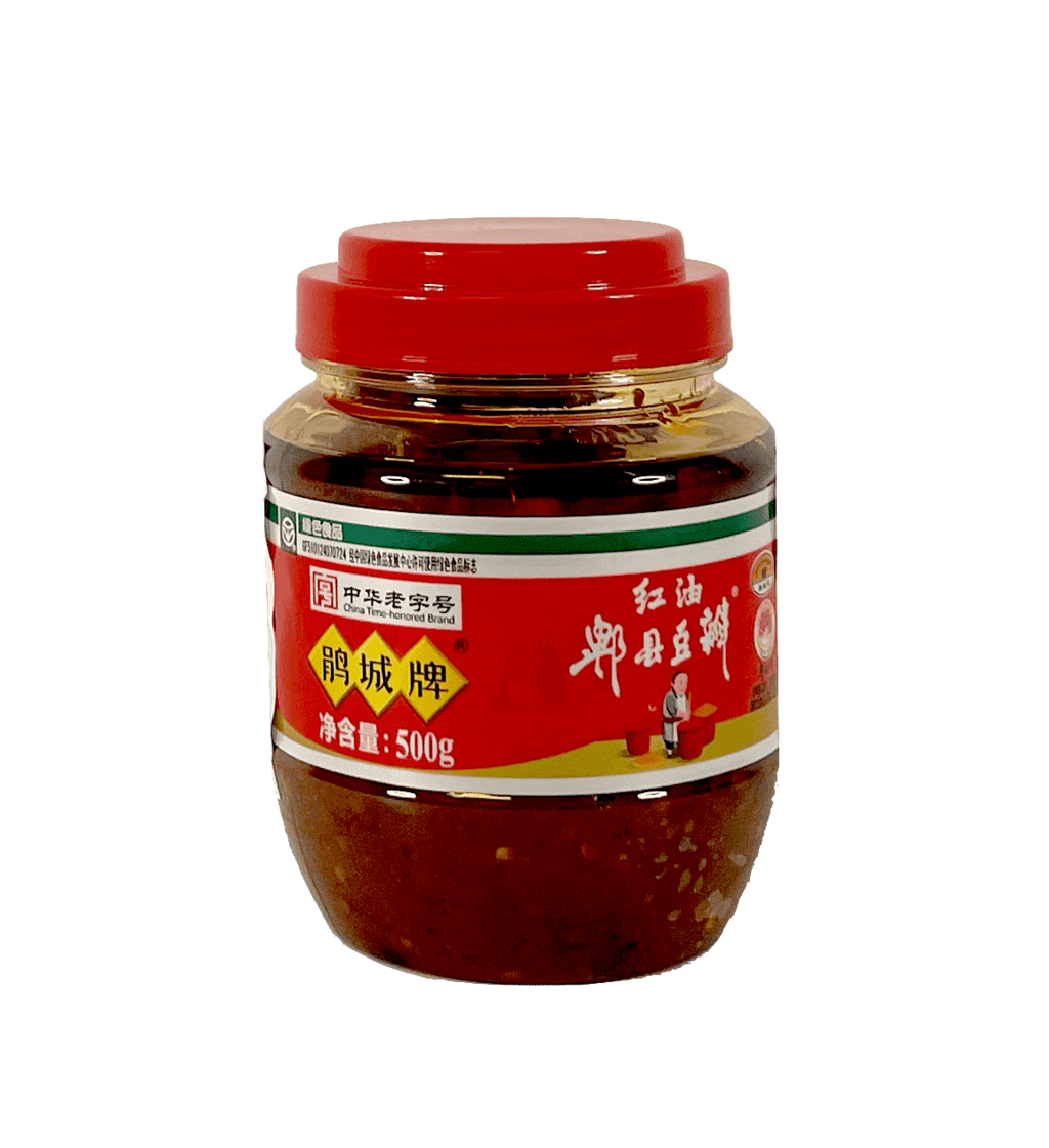 Soybean Sauce Chili in Oil 500g Pi Xian Juan Chen China