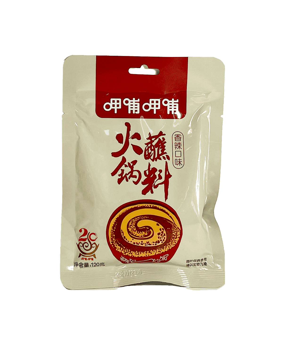 火锅蘸酱 香辣风味 120g 呷哺呷哺  中国
