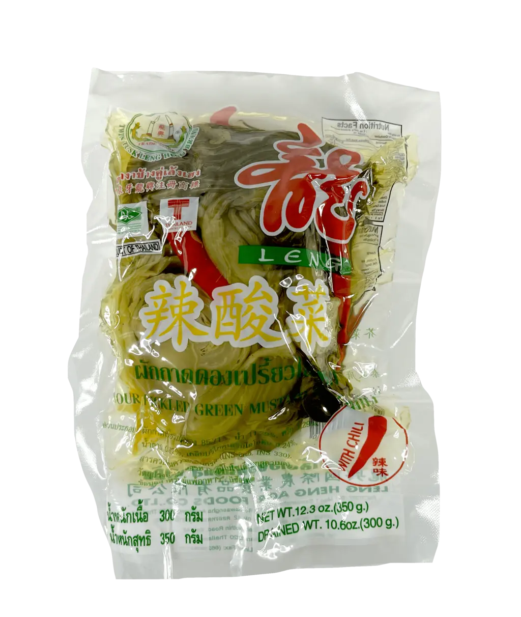 Pickled Kohlrabi With Chili 350g Leng Heng brand Thailand