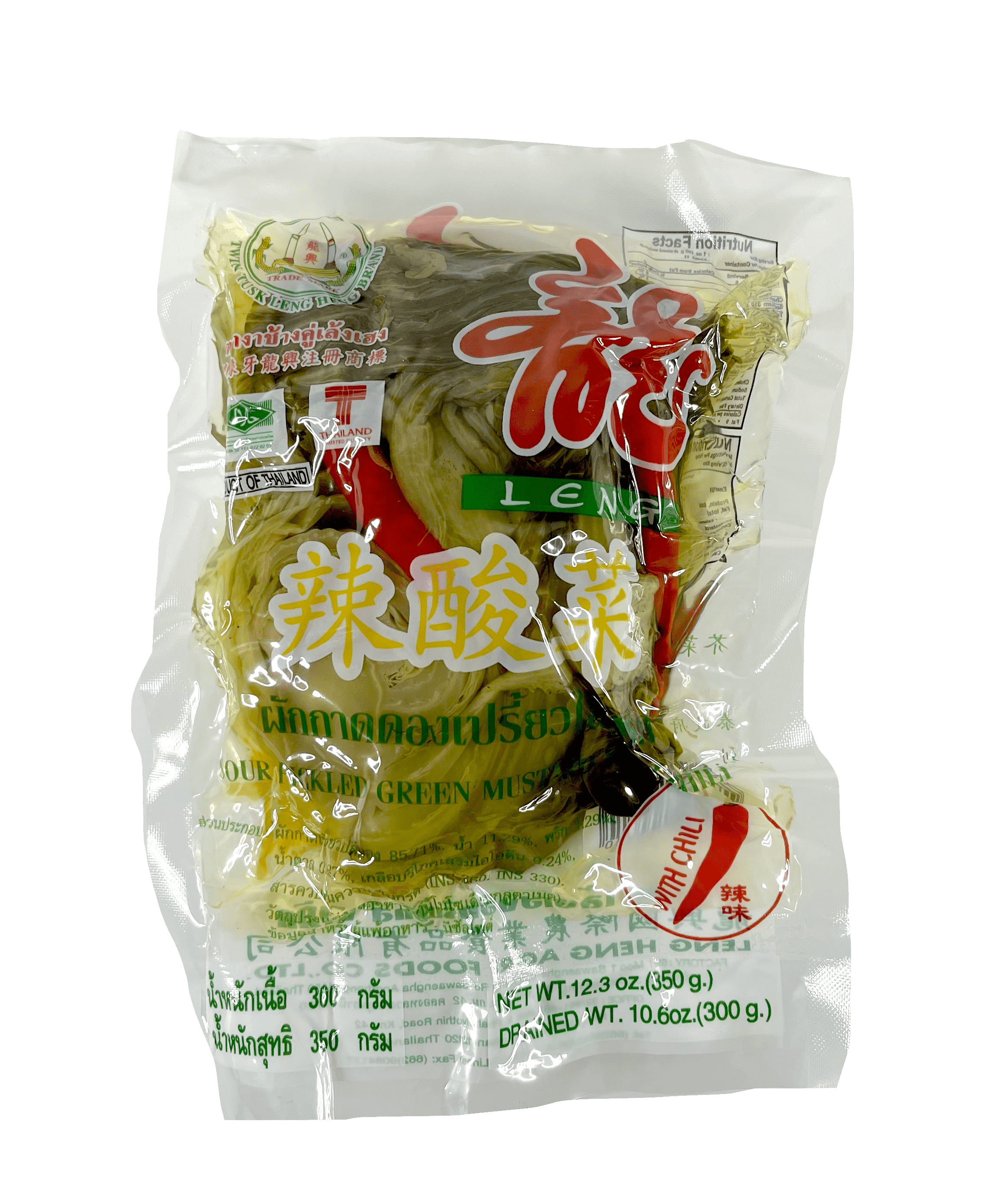 Pickled Kohlrabi With Chili 350g SC Lotus China