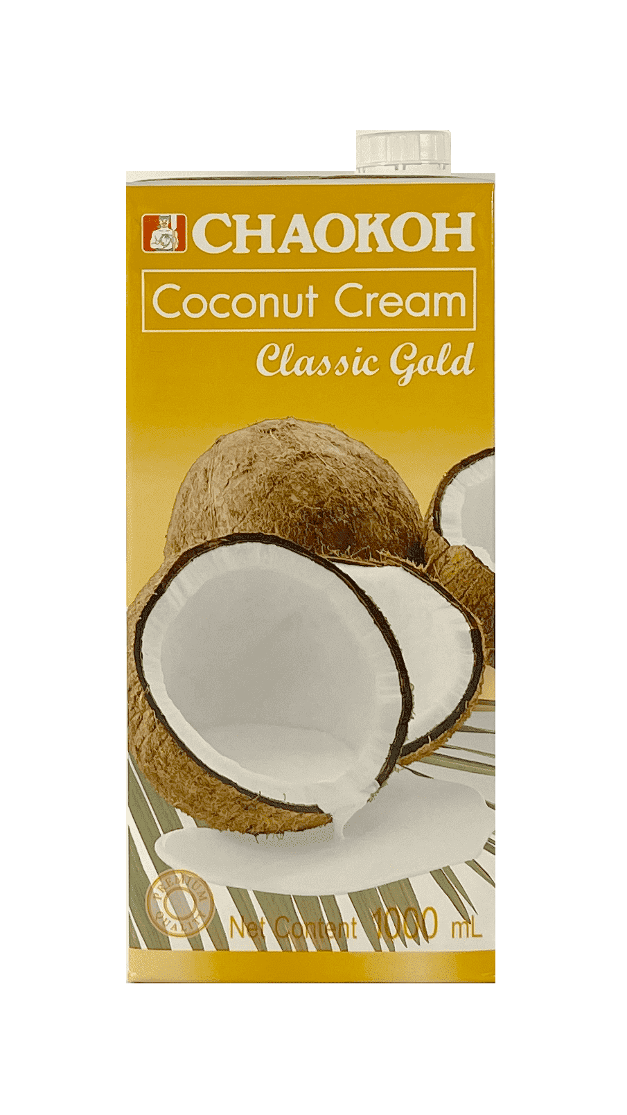 Kokoskräm Klassik Gold 1Liter Chao Koh Thailand