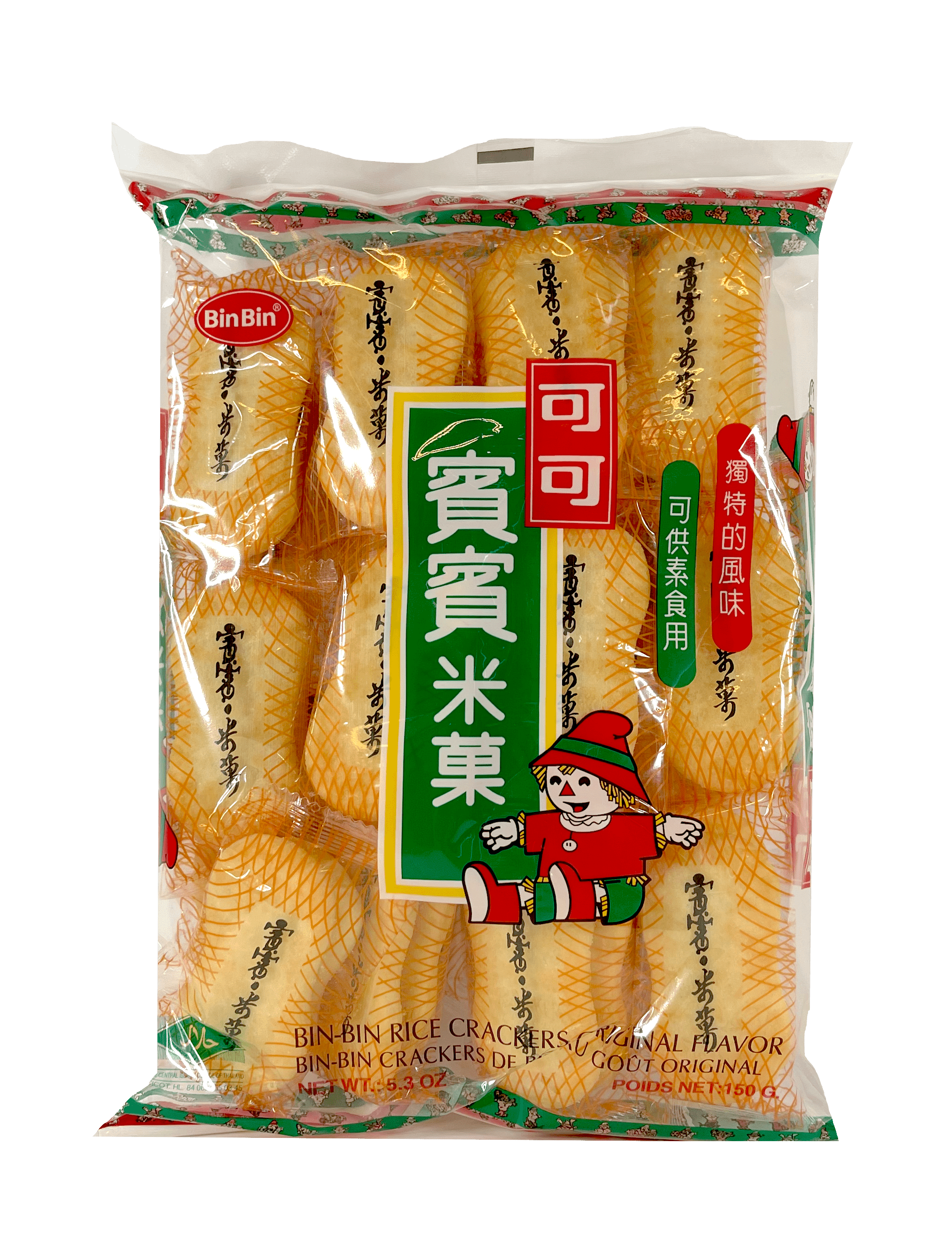 宾宾米果 原味 150g Binbin泰国