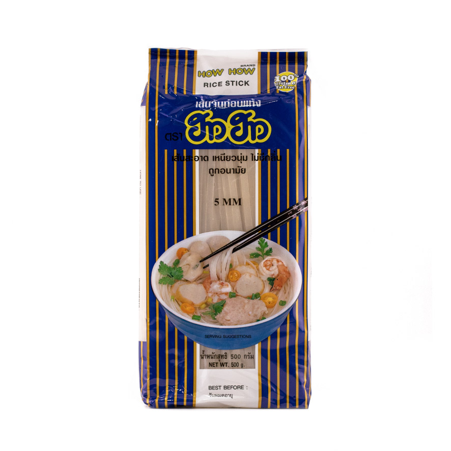Rice Noodles 5mm 500g HowHow