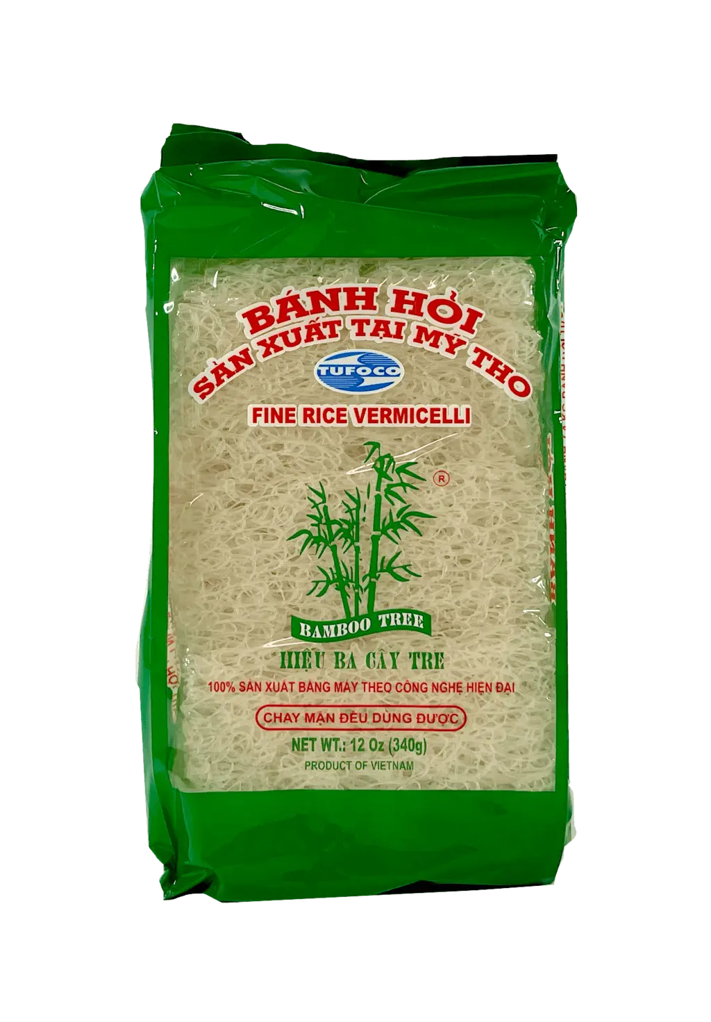 Rice Noodles Banh Hoi 340g Square Bamboo Tree Vietnam