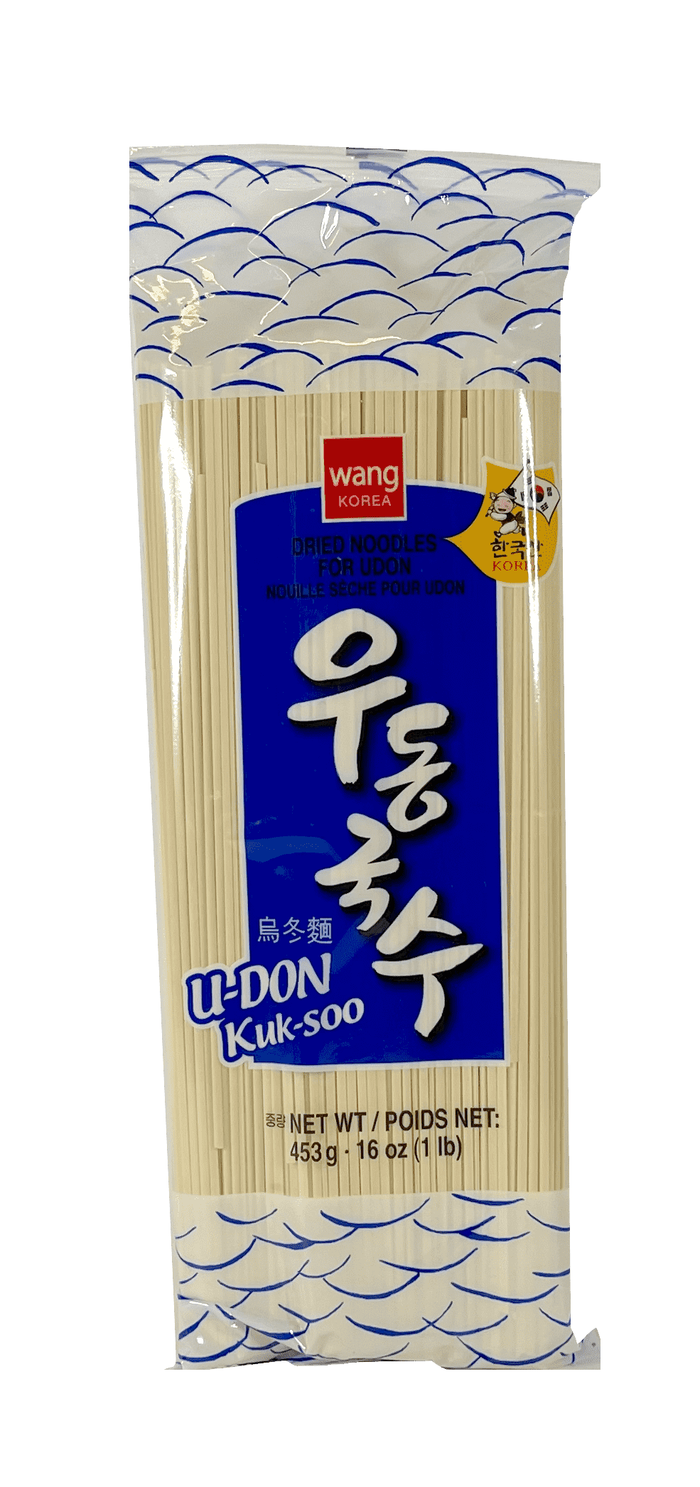 Udon Asian Style Noodle 453g Wang Korean